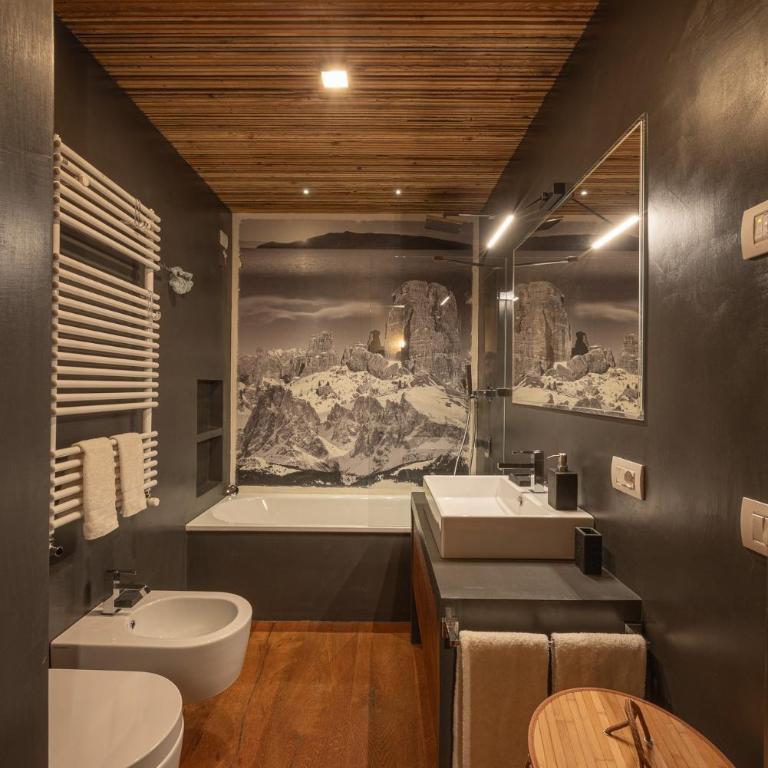Casa Bucaneve, con terrazza panoramica sulle Dolomiti - Appartamento con 2 Camere da Letto e Terrazza - 23