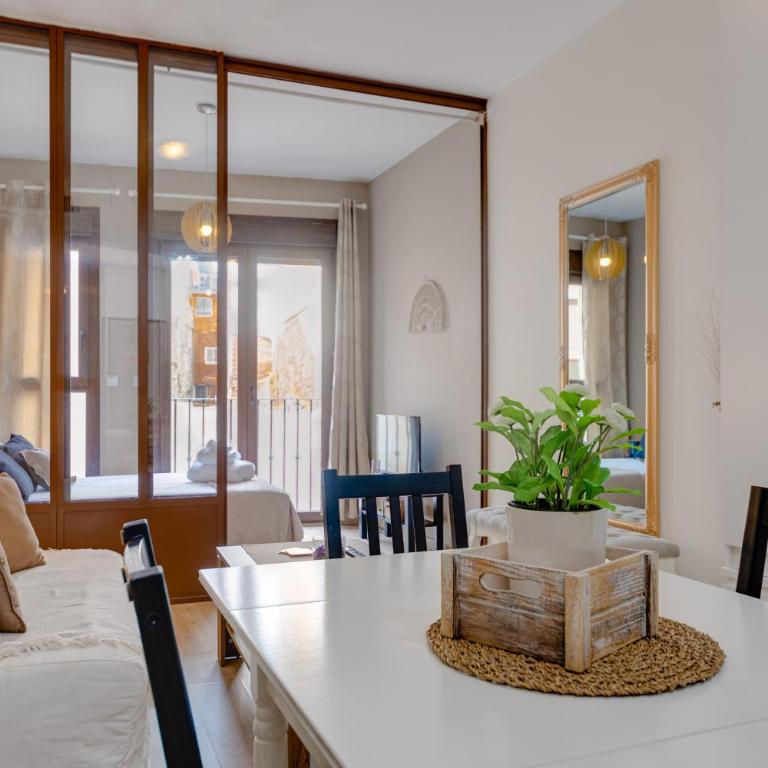 HB Apartments - Apartamento Alicante Rambla Mercado Central Playa - El Loft del Barrio - One-Bedroom Apartment - 10