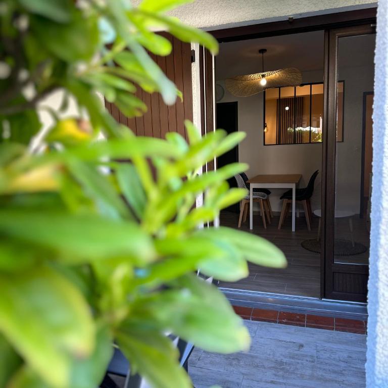 Appartement climatisé avec chambre et Parking privatif Locations VLD Camargue - Apartamento de 1 dormitorio - 19
