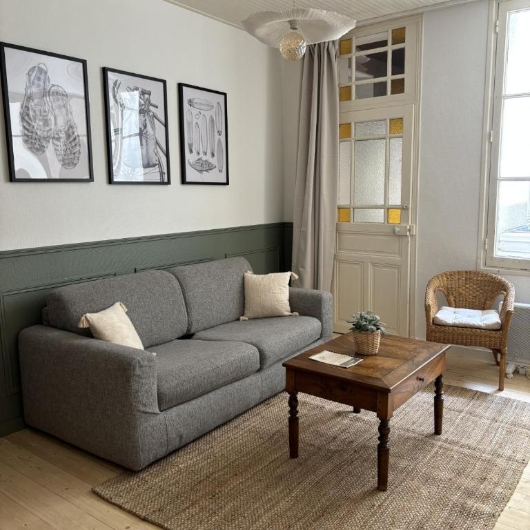 Gustave charmant appartement en cœur de ville à 20 mètres de la mer - Apartment mit 1 Schlafzimmer - 3