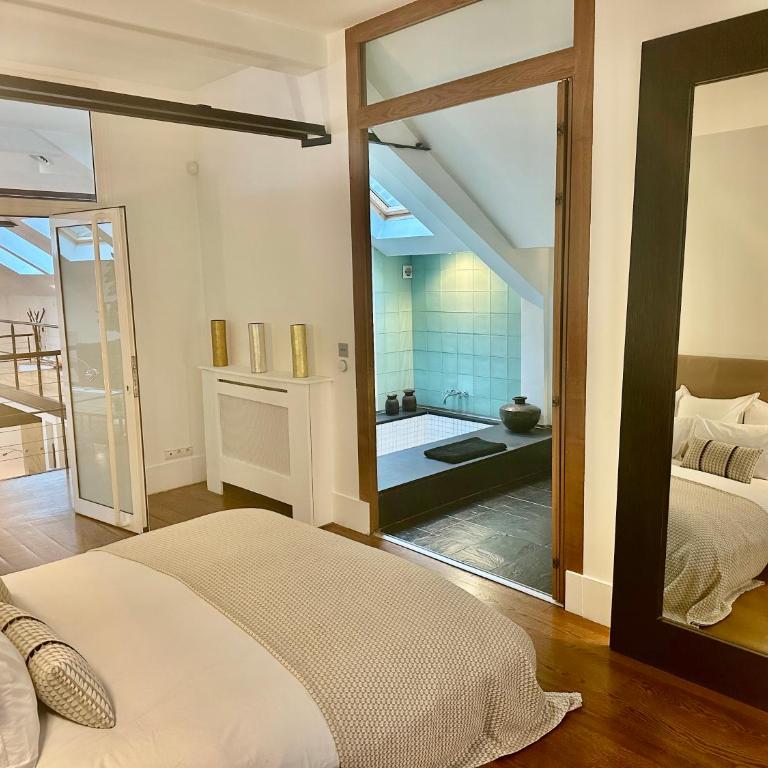 Large Luxury Loft with AC 3 to 4 Bedrooms Montorgueil Louvre - Appartement 4 Chambres de Luxe - 32