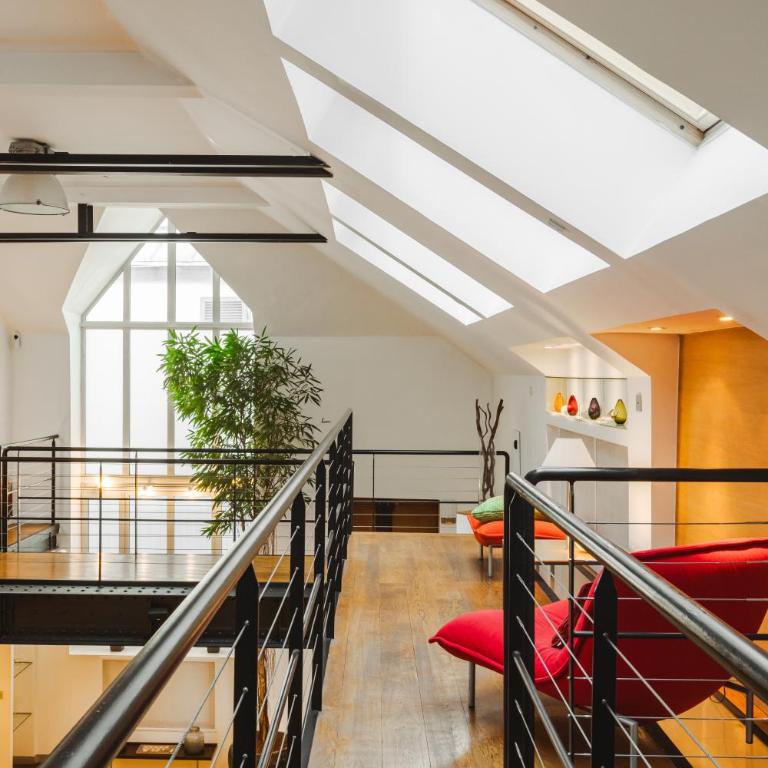 Large Luxury Loft with AC 3 to 4 Bedrooms Montorgueil Louvre - Appartement 4 Chambres de Luxe - 31
