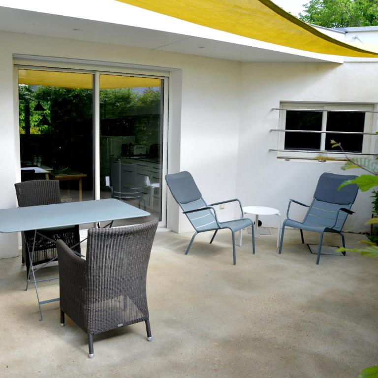Maison des Hérissons 4 étoiles - maison indépendante très cosy de 45m2 - clim - parking gratuit - Doppelzimmer mit Patio - 26