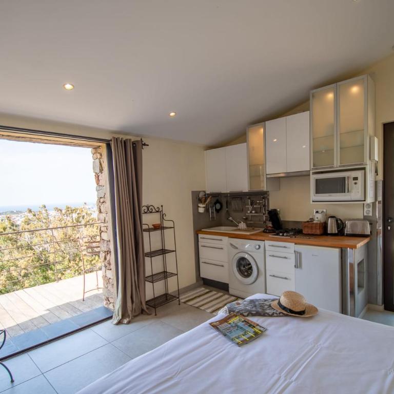 Maisonnette en plein maquis vue splendide à 5 min du centre et de la plage - Studio - 19