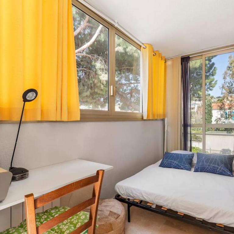 Appartement vue piscine, proche mer - Appartement 1 Chambre - 7