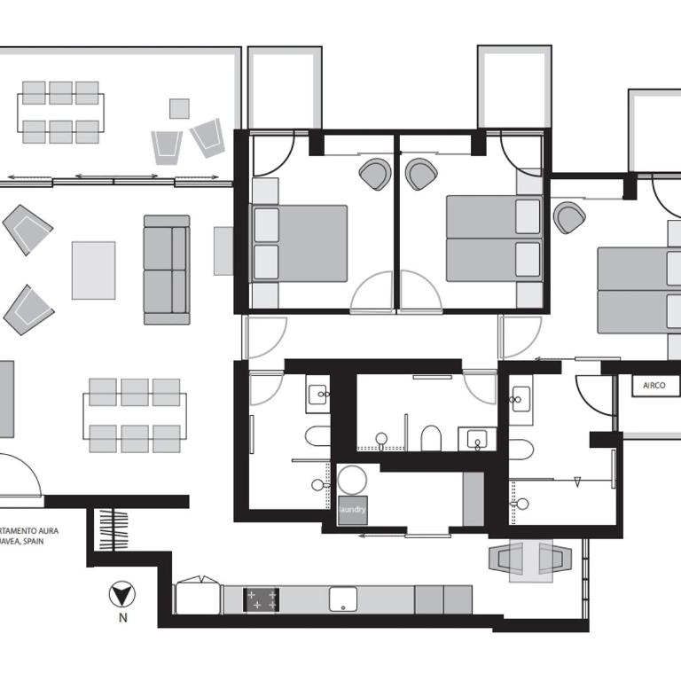 Apartamento Aura - Apartamento de 3 dormitorios - 24