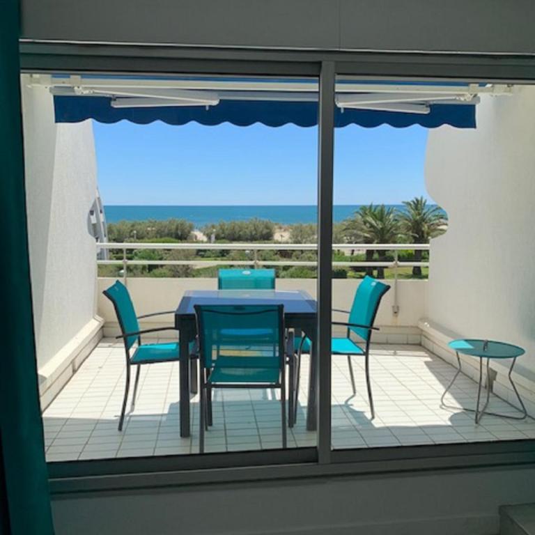 Vittoria Immobilier-375-Vue mer- REGLEMENT SUR PLACE -Chèques Vacances acceptés - Studio mit Terrasse - 1
