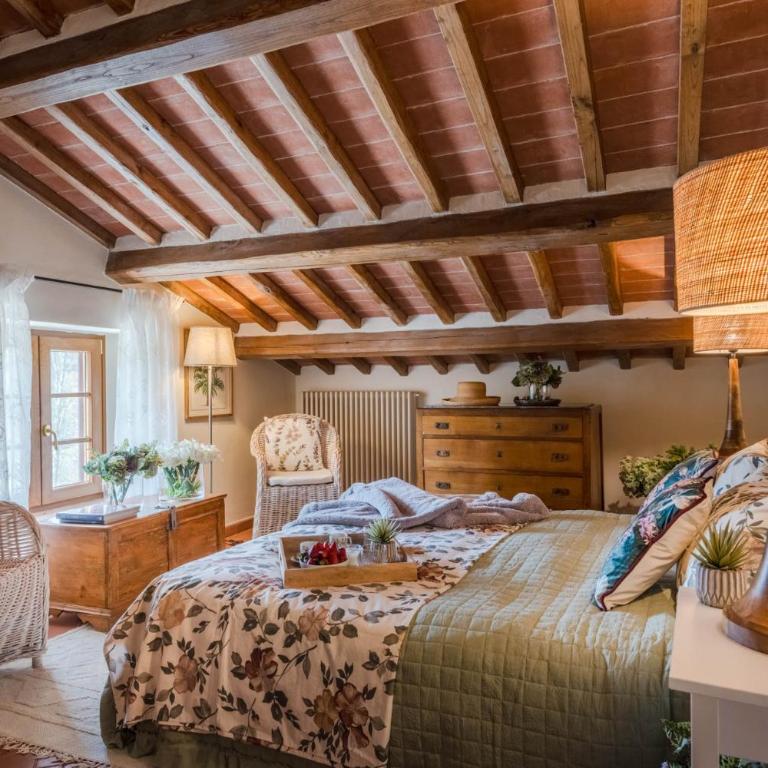 Grumo Farmhouse with Private Pool and View near Lucca - Villa con 3 Camere da Letto - 22