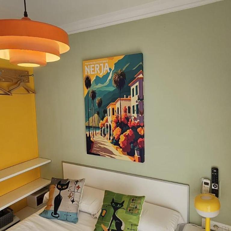 Hostal Boutique Luna de Nerja OLIVE OIL FREE DEGUSTATION & SALE - Habitación Doble de 10 m² con baño privado - 4