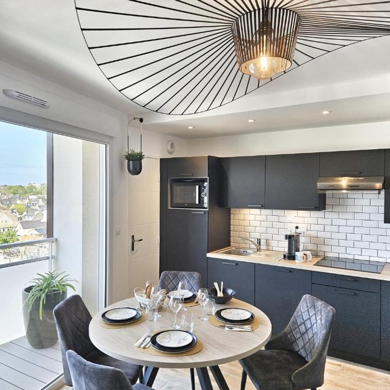 T2 design proche gare/Intra-M/Sillon, garage privé - Appartement 1 Chambre - 13