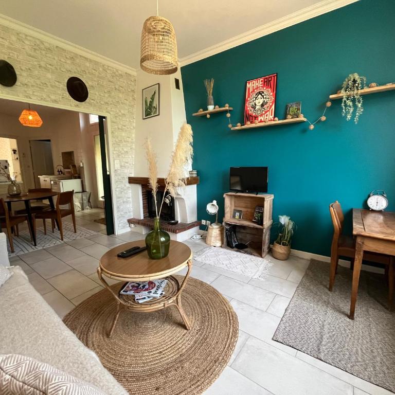 Le duo des Garennes - Entre confort & indépendance - Cour extérieure en centre ville de Blois - Apartment mit 2 Schlafzimmern - 17