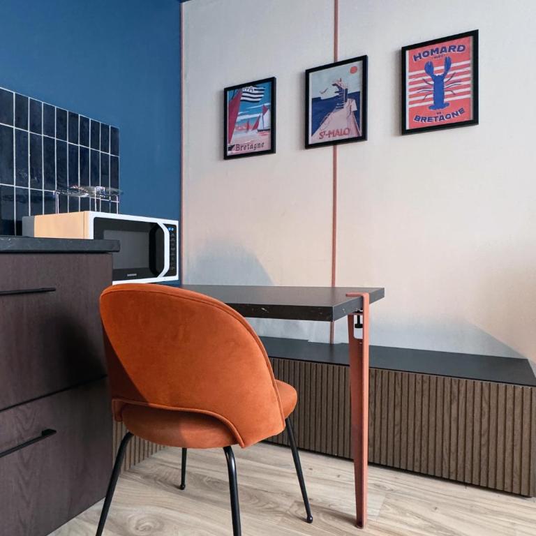WANDERLUST - Studio confort à 100m plage Solidor - Apartment mit 1 Schlafzimmer - 14