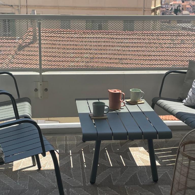 Cannes, appartement avec parking+terrasse, Croisette à pied! - Appartement avec Terrasse - 8