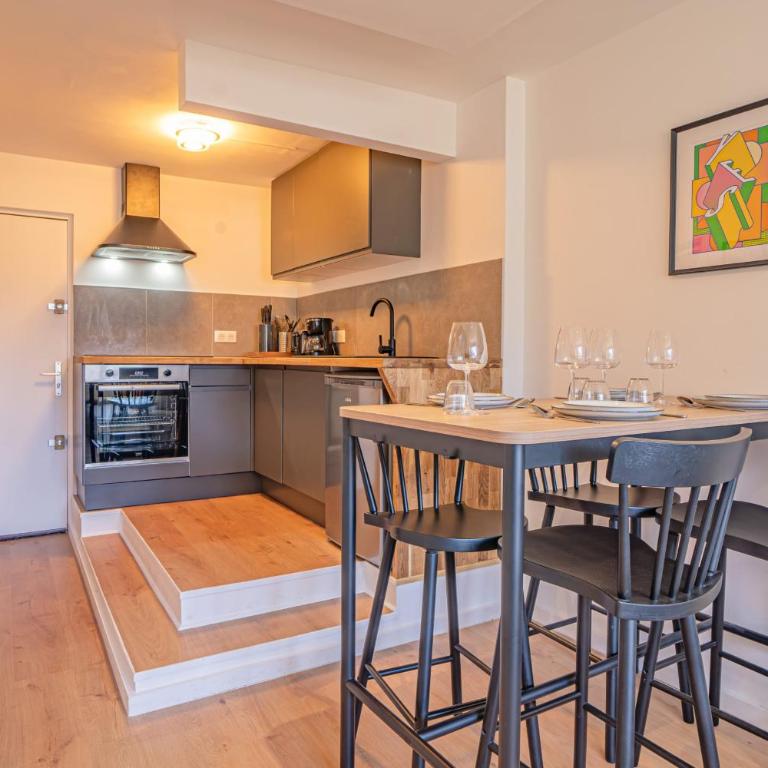 Chamois Blanc Rosières- bright 1 bed apartment with amazing views - Apartamento - 8