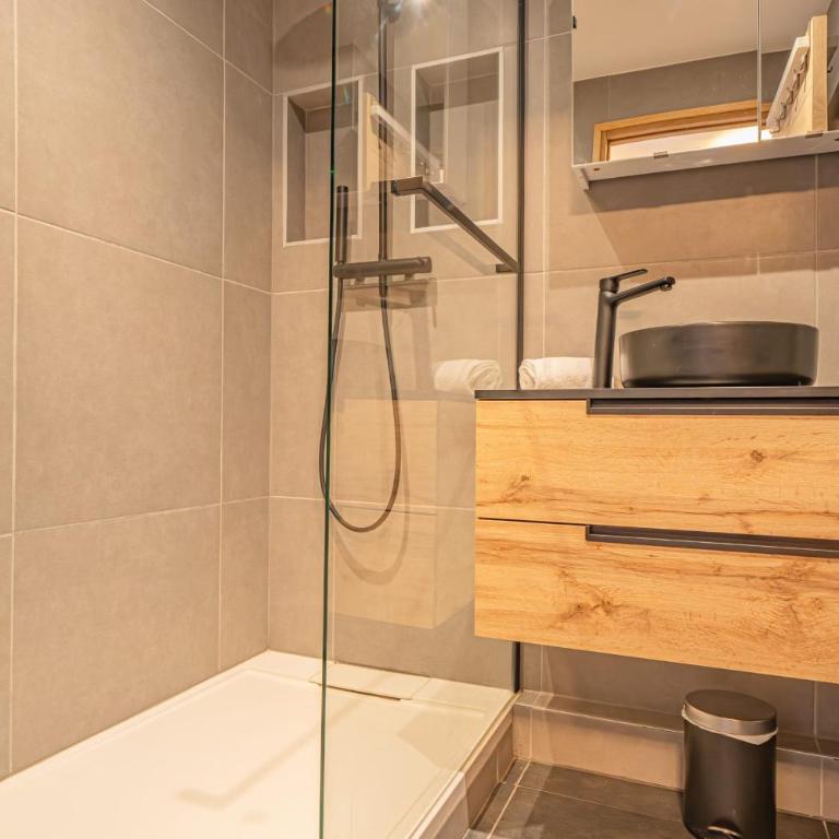 Chamois Blanc Rosières- bright 1 bed apartment with amazing views - Apartamento - 4