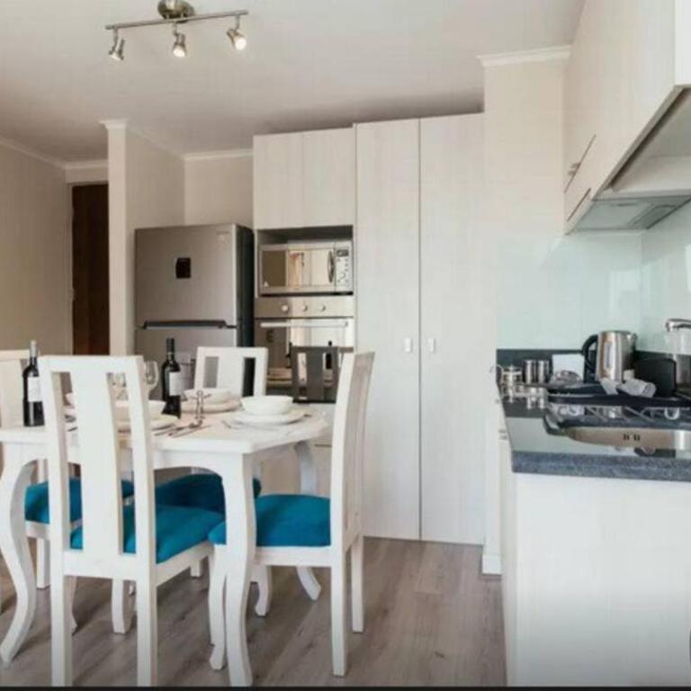 Vista a Cerro Santa Lucía con Aire Acondicionado - Apartamento de 1 dormitorio - 25