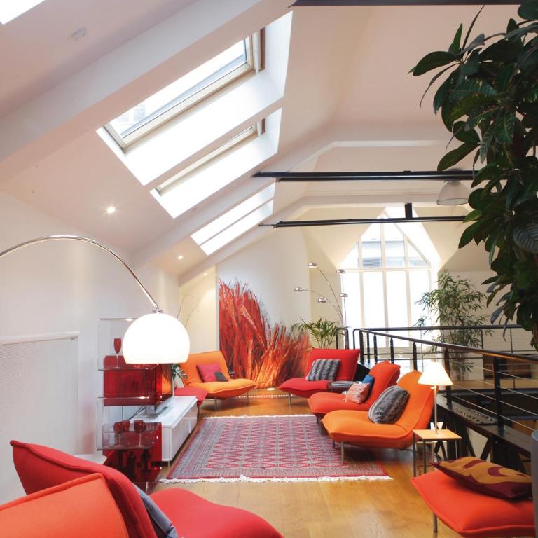 Large Luxury Loft with AC 3 to 4 Bedrooms Montorgueil Louvre - Appartement 4 Chambres de Luxe - 5