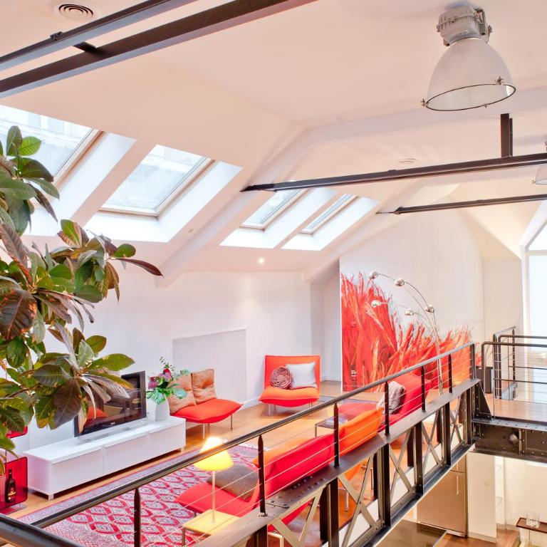 Large Luxury Loft with AC 3 to 4 Bedrooms Montorgueil Louvre - Appartement 4 Chambres de Luxe - 8