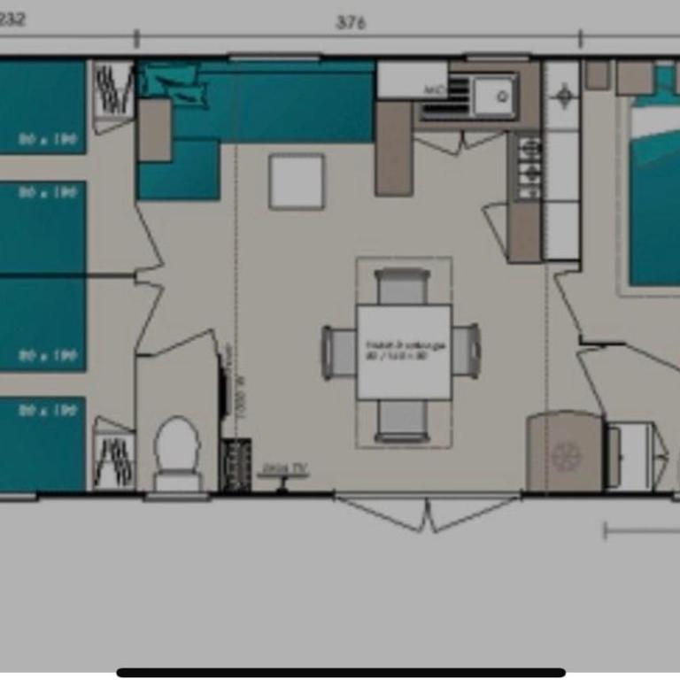 Mobil-home Le Manosely confort 6 pers Climatisé-Plages à proximité - Mobile Home - 15