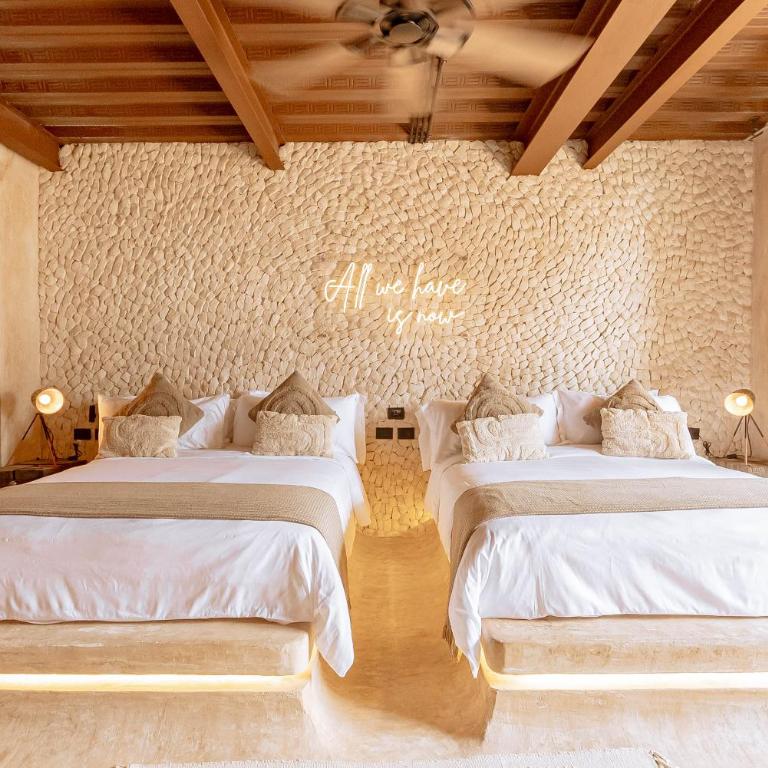 AWA Holbox Hotel Boutique - Beach Front - Suite con vistas a la piscina - 3