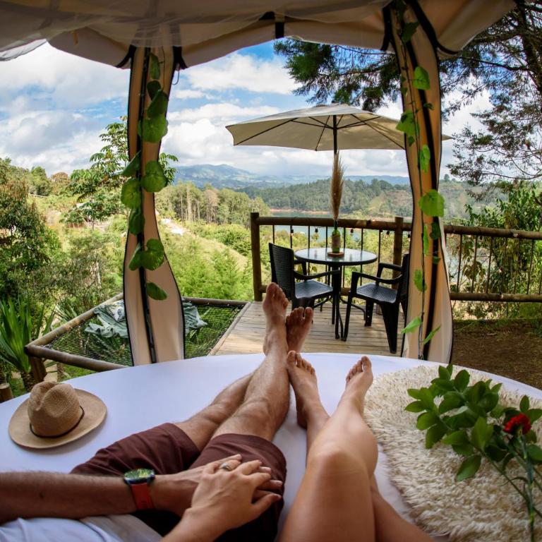 Levit Glamping - Hotel Guatapé Peñol - Habitación Doble con vistas al lago - 13