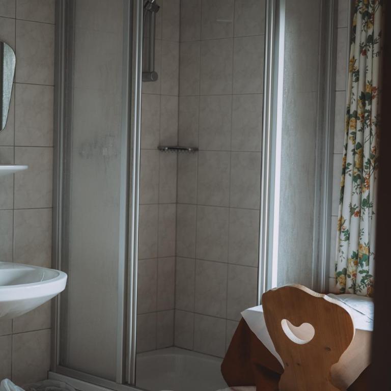 Berghotel Breitmoos - Single Room with Balcony, Shower in Room and Shared Toilet - 3