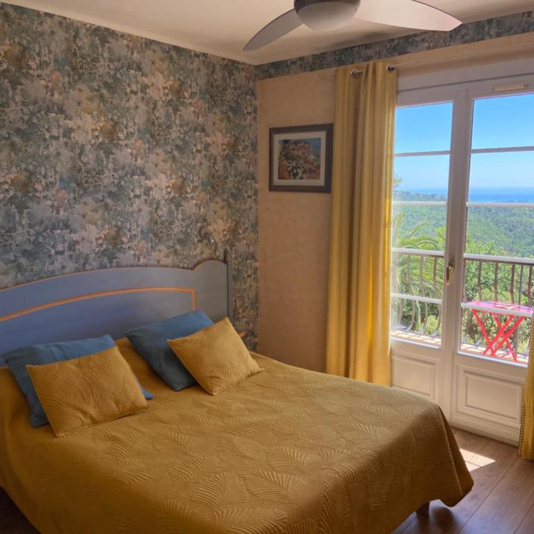 Les Belles Terrasses - Chambre Double ou Lits Jumeaux - Vue sur Mer - 10