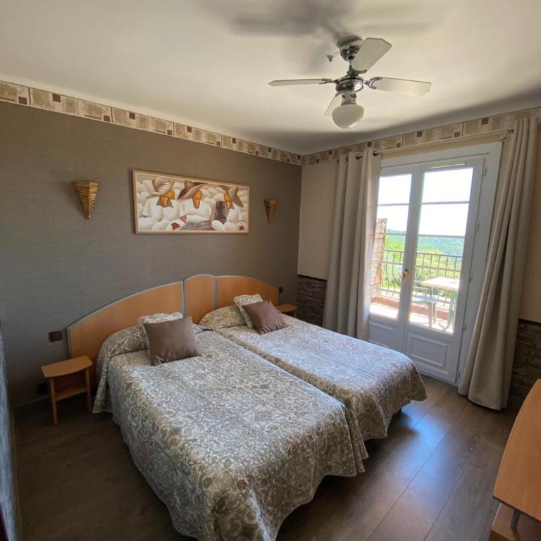 Les Belles Terrasses - Chambre Double ou Lits Jumeaux - Vue sur Mer - 15