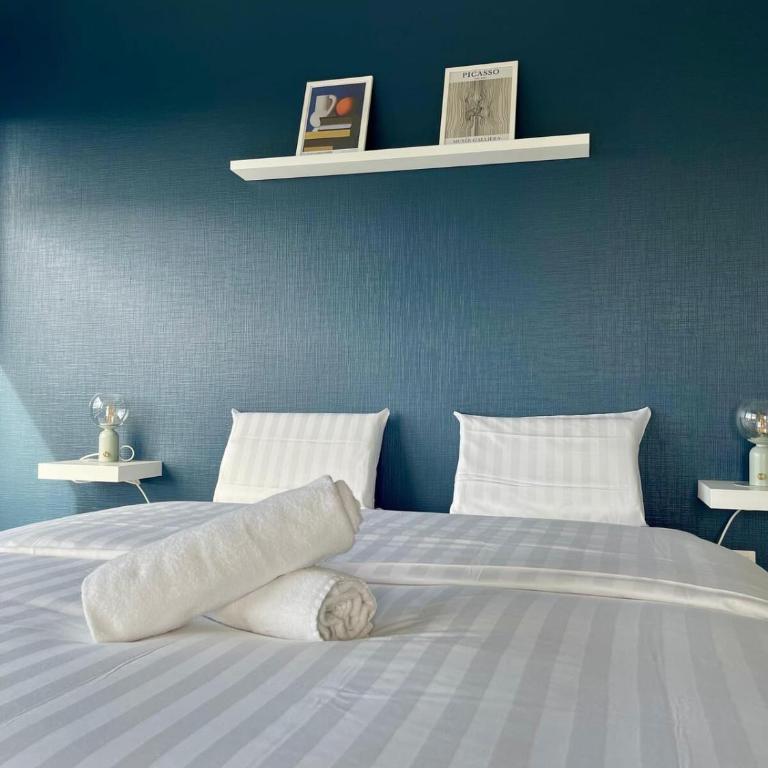 Appart Standing Balcon 6 Pers Parking Privé Tram - Two-Bedroom Apartment - 43