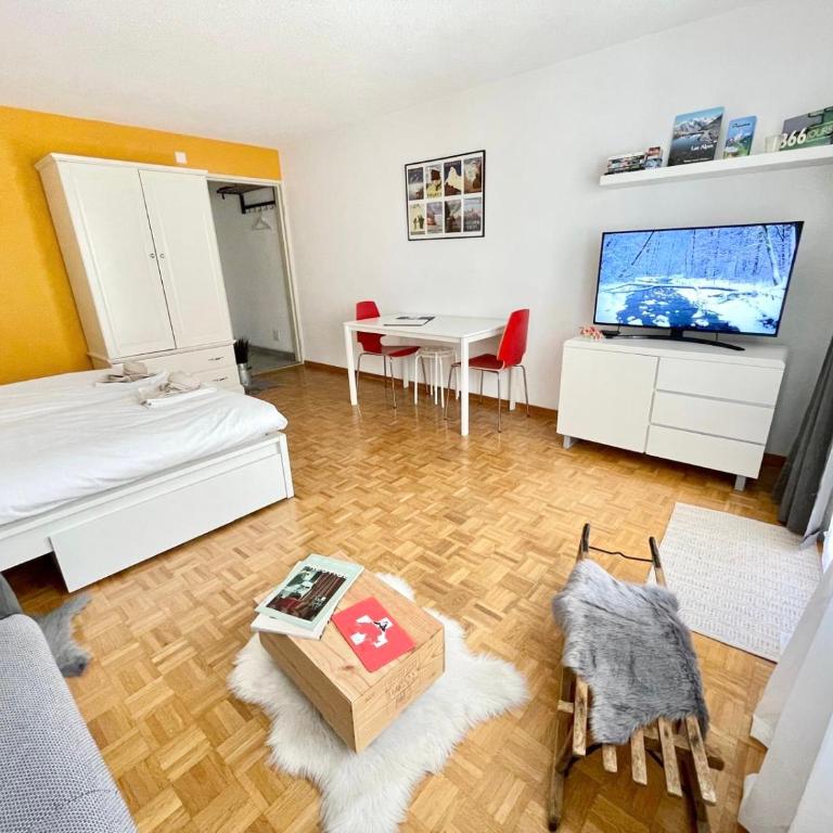 Holiday Escape Studio - Stylish & Central - steps to Matterhorn gondola - Apartamento de 1 dormitorio - 2