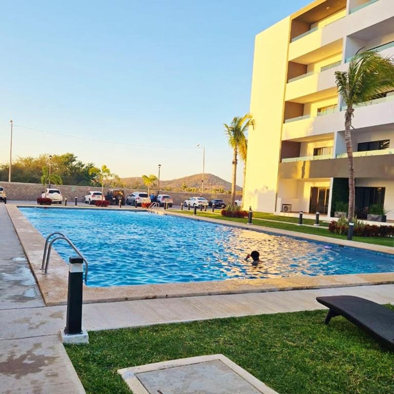 Marina Cerritos Coral del Mar - 4 Albercas de Lujo - 1 Min Playas - One-Bedroom Apartment - 6
