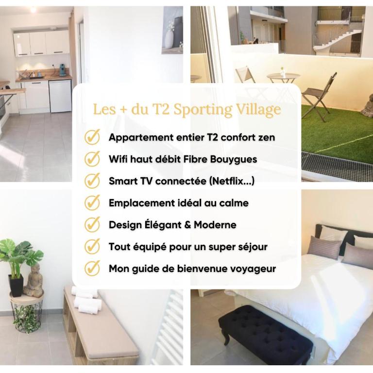 Logement Entier - Appartement T2 Confort - Toulouse - Balcon Aménagé - Apartment mit 1 Schlafzimmer - 4