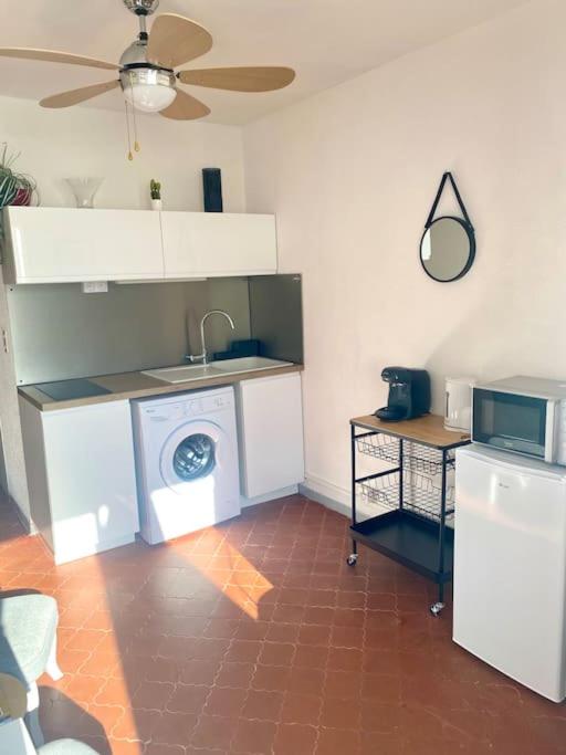 Studio Centre, 2ème ligne petite vue mer- Self Check In - One-Bedroom Apartment - 9