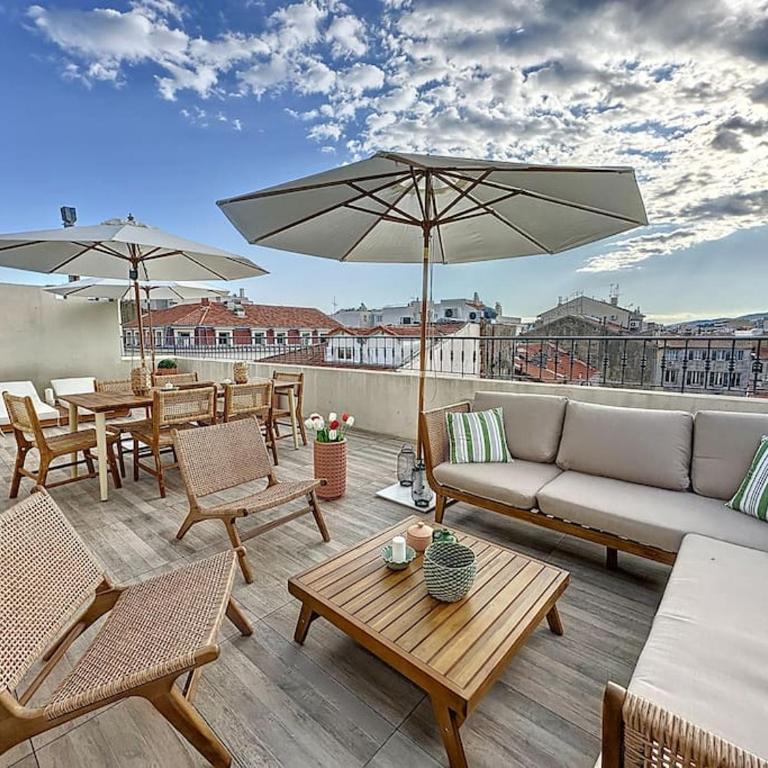 79m2 Penthouse, Palais et plages à 400m rooftop - Apartment mit 2 Schlafzimmern - 1