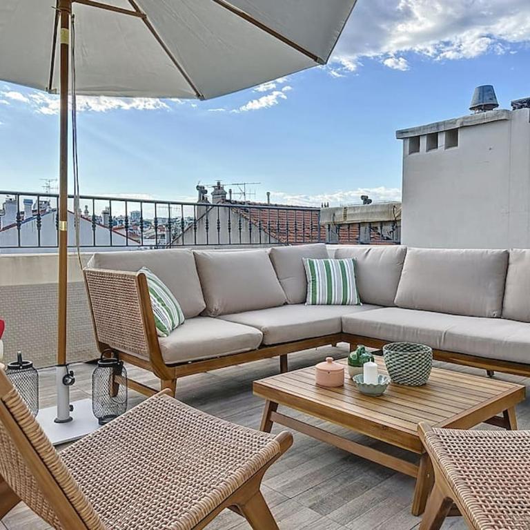79m2 Penthouse, Palais et plages à 400m rooftop - Apartment mit 2 Schlafzimmern - 23