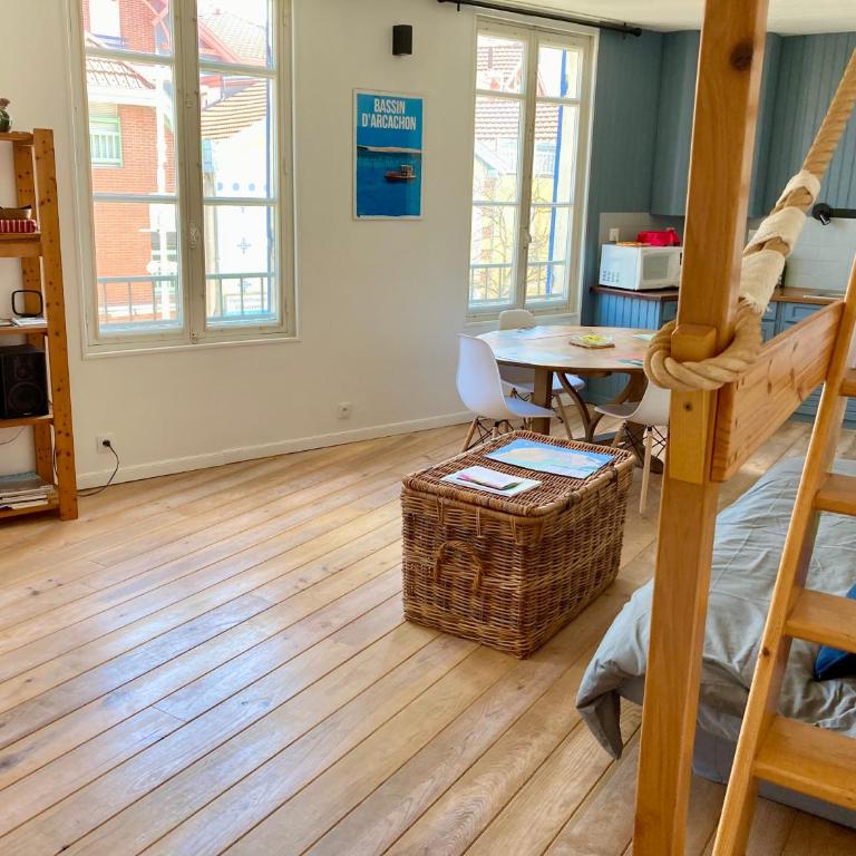 Charmant duplex 55m2, à 2min à pied de la plage, avec deux vélos - Appartamento con 1 Camera da Letto - 2