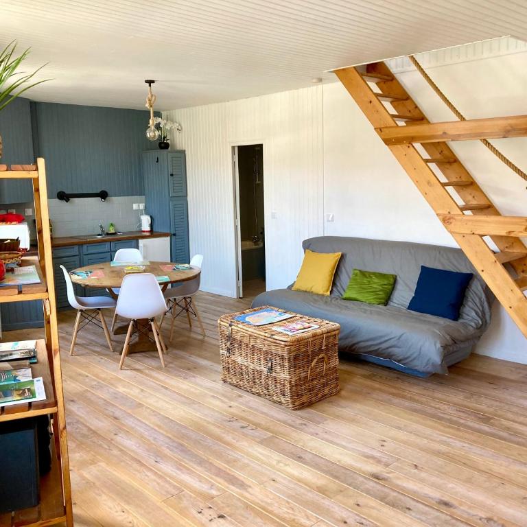 Charmant duplex 55m2, à 2min à pied de la plage, avec deux vélos - Appartamento con 1 Camera da Letto - 1