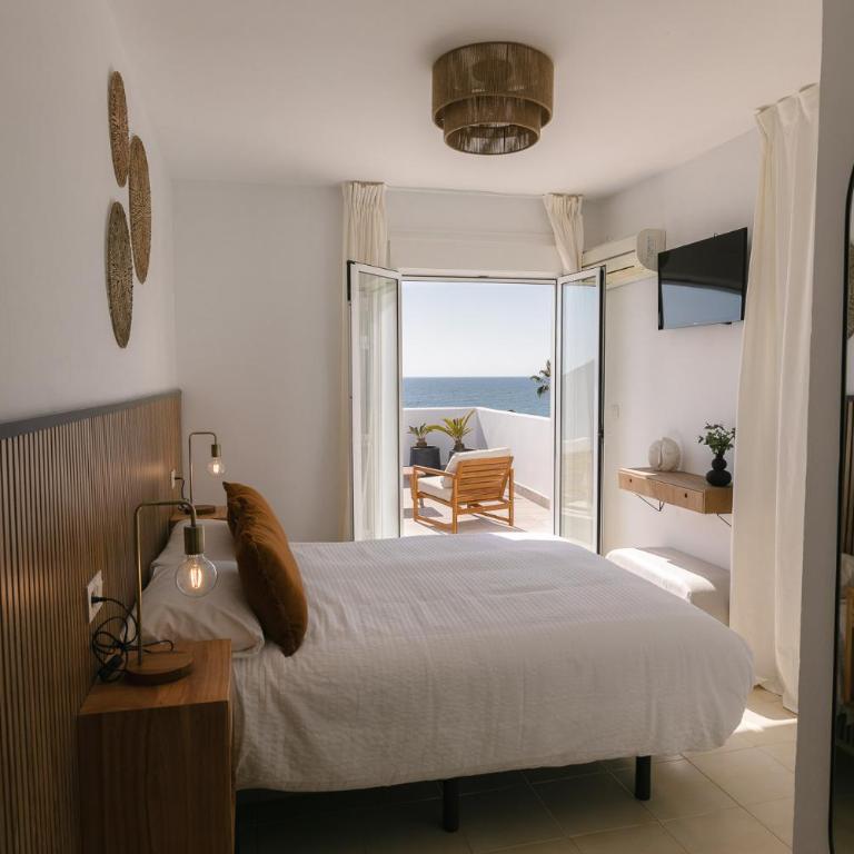 H Bellavista Mojácar - Habitación Doble Deluxe con vistas al mar - 4
