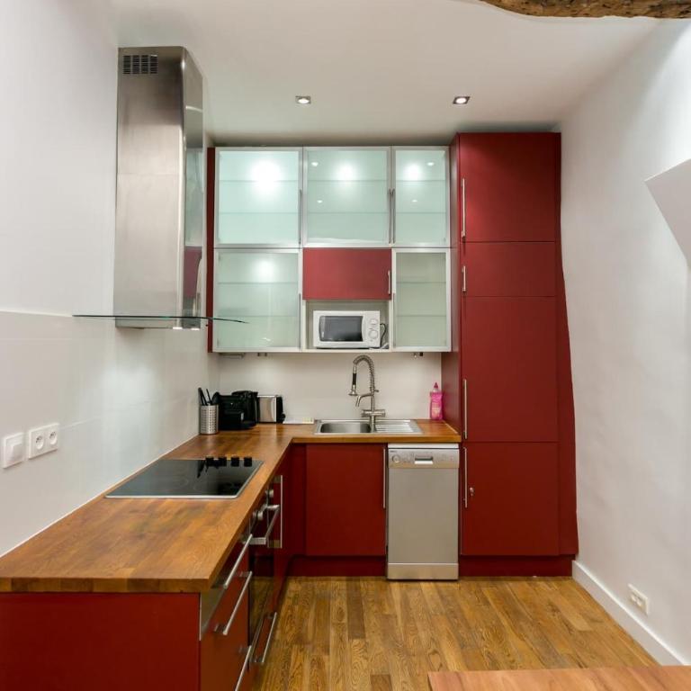 Suite Du Lion/AC Historic Flat, Marais, 4-5 Guests - Appartement 2 Chambres - 14