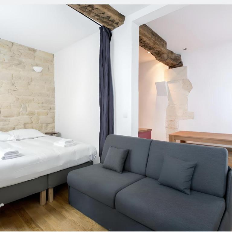 Suite Du Lion/AC Historic Flat, Marais, 4-5 Guests - Appartement 2 Chambres - 20