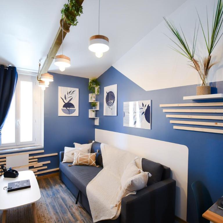 La Kalipso H24, Atypique,Por,Plage,Fibre,Netflix - Apartment mit 1 Schlafzimmer - 8
