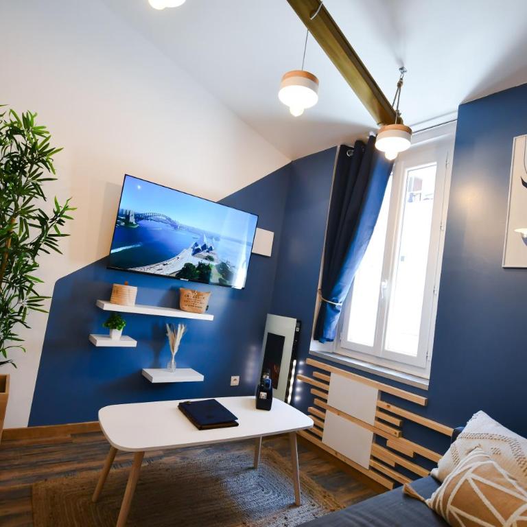 La Kalipso H24, Atypique,Por,Plage,Fibre,Netflix - Apartment mit 1 Schlafzimmer - 22