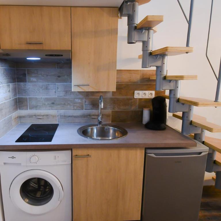 La Kalipso H24, Atypique,Por,Plage,Fibre,Netflix - Apartment mit 1 Schlafzimmer - 7