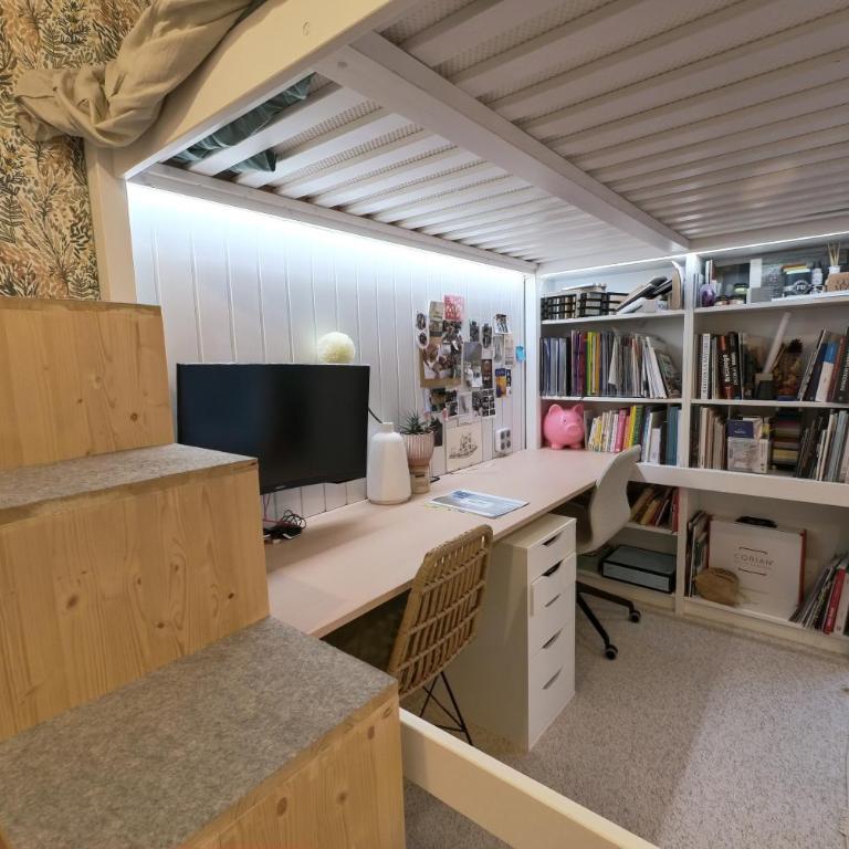 Chambre chez Quentin y Kiara - Chez l'habitant - Grande Chambre Double - 5