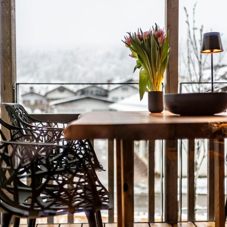 BergzeitLodge - Apartment mit Blick auf die Berge - 49