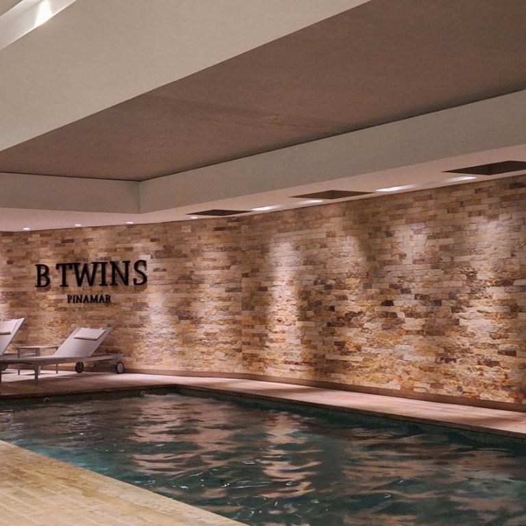 BTWINS Pinamar Dpto Top 8vo al mar c balcon c parrilla c cochera Pileta cubierta descubierta sauna gym cine - Apartamento de 1 dormitorio - 53