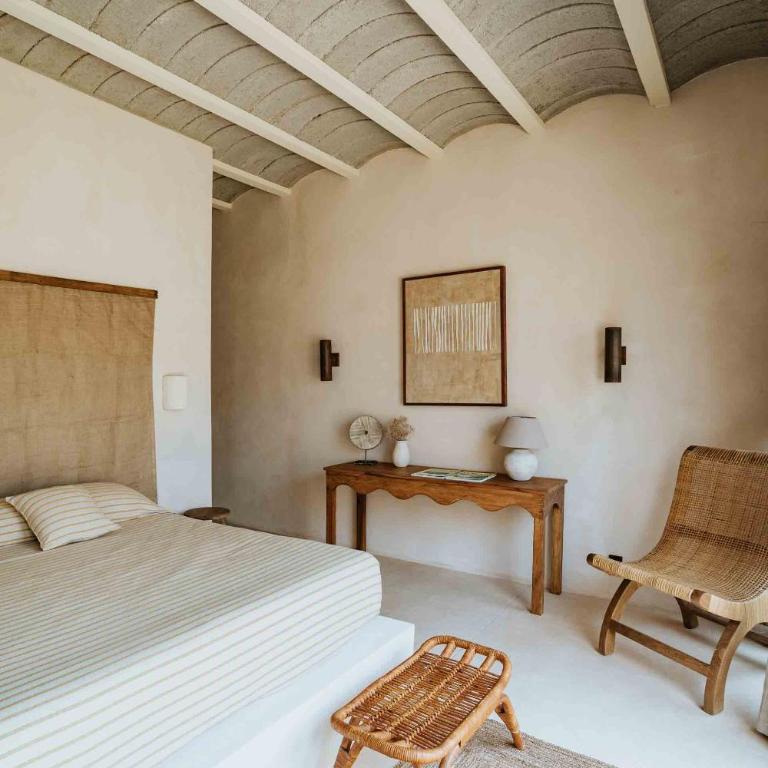 Casa Yuma, Puerto Escondido - Habitación con cama extragrande. - 2