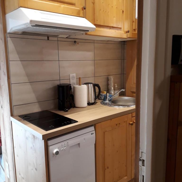 Chalet Les Myrtilles aux Saisies sur les pistes - Studio mit Schlafsofa - 1