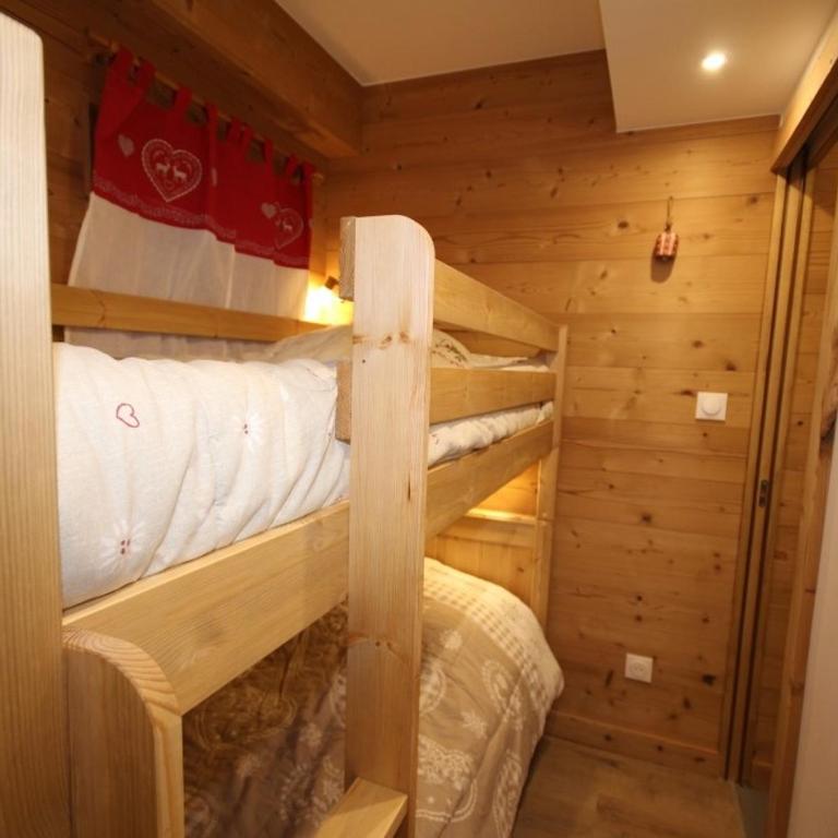 Chalet Les Myrtilles aux Saisies sur les pistes - Studio mit Schlafsofa - 3