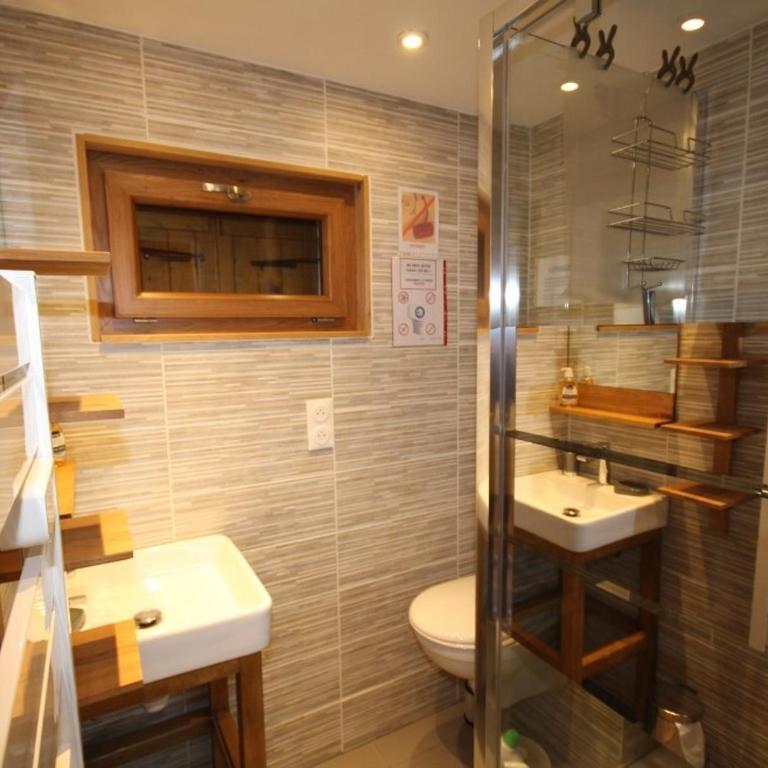 Chalet Les Myrtilles aux Saisies sur les pistes - Studio mit Schlafsofa - 4
